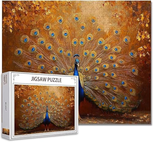 Puzzle 5000 Teile Tier Puzzle Erwachsene Groß Panorama, Klassische Schwerpuzzle PäDagogisches Spiel Herausforderung Impossible Kunstpuzzle, Compact Box Mit Poster Geschenke für Frauen/MäNner F-6 von Zhagynob