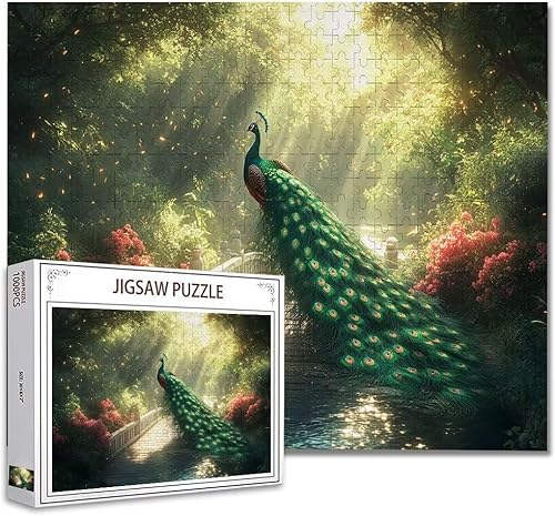 Puzzle 5000 Teile Tier Puzzle Erwachsene Groß Panorama, Klassische Schwerpuzzle PäDagogisches Spiel Herausforderung Impossible Kunstpuzzle, Compact Box Mit Poster Geschenke für Frauen/MäNner S-7 von Zhagynob