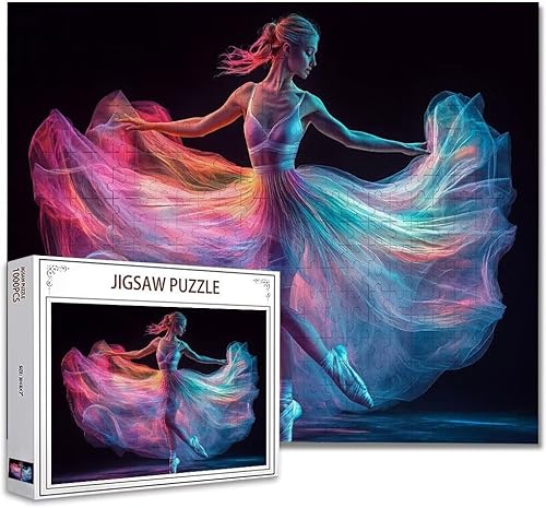 Puzzle 6000 Teile Ballett DIY Klassische Puzzle Erwachsene Holzpuzzle EIN Herausforderndes RäTsel Trainieren Gehirn Denken Compact Box Mit Poster, Puzzlespiele Die Ganze Familie 105.5X179.5cm M-9 Puzzle 6000 Teile Ballett DIY Klassische Puzzle Erwachsene Holzpuzzle EIN Herausforderndes RäTsel Trainieren Gehirn Denken Compact Box Mit Poster, Puzzlespiele Die Ganze Familie 105.5X179.5cm M-9 von Zhagynob