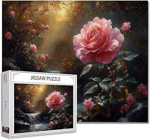 Puzzle 6000 Teile Blume DIY Klassische Puzzle Erwachsene Holzpuzzle EIN Herausforderndes RäTsel Trainieren Gehirn Denken Compact Box Mit Poster, Puzzlespiele Die Ganze Familie 105.5X179.5cm L-5 von Zhagynob