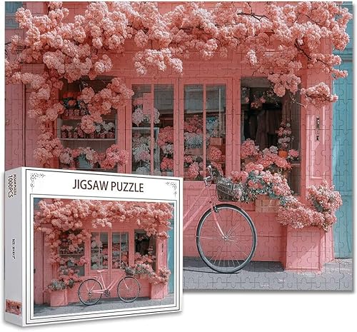 Puzzle 6000 Teile Blume DIY Klassische Puzzle Erwachsene Holzpuzzle EIN Herausforderndes RäTsel Trainieren Gehirn Denken Compact Box Mit Poster, Puzzlespiele Die Ganze Familie 105.5X179.5cm X-8 von Zhagynob