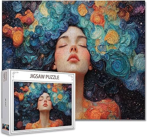 Puzzle 6000 Teile Farbe DIY Klassische Puzzle Erwachsene Holzpuzzle EIN Herausforderndes RäTsel Trainieren Gehirn Denken Compact Box Mit Poster, Puzzlespiele Die Ganze Familie 105.5X179.5cm C-1 von Zhagynob
