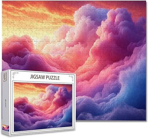 Puzzle 6000 Teile Farbe DIY Klassische Puzzle Erwachsene Holzpuzzle EIN Herausforderndes RäTsel Trainieren Gehirn Denken Compact Box Mit Poster, Puzzlespiele Die Ganze Familie 105.5X179.5cm G-7 von Zhagynob