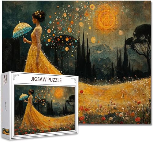 Puzzle 6000 Teile Farbe DIY Klassische Puzzle Erwachsene Holzpuzzle EIN Herausforderndes RäTsel Trainieren Gehirn Denken Compact Box Mit Poster, Puzzlespiele Die Ganze Familie 105.5X179.5cm N-0 von Zhagynob