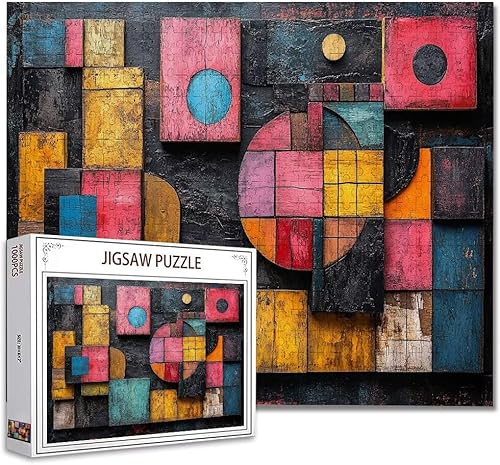 Puzzle 6000 Teile Farbe DIY Klassische Puzzle Erwachsene Holzpuzzle EIN Herausforderndes RäTsel Trainieren Gehirn Denken Compact Box Mit Poster, Puzzlespiele Die Ganze Familie 105.5X179.5cm N-1 von Zhagynob