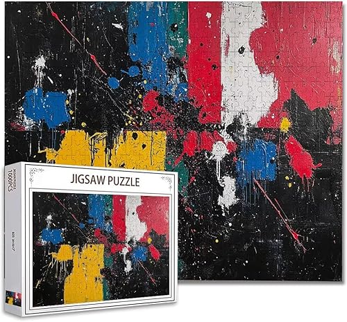 Puzzle 6000 Teile Farbe DIY Klassische Puzzle Erwachsene Holzpuzzle EIN Herausforderndes RäTsel Trainieren Gehirn Denken Compact Box Mit Poster, Puzzlespiele Die Ganze Familie 105.5X179.5cm U-0 von Zhagynob