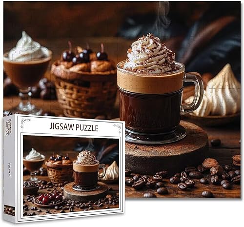 Puzzle 6000 Teile Kaffee DIY Klassische Puzzle Erwachsene Holzpuzzle EIN Herausforderndes RäTsel Trainieren Gehirn Denken Compact Box Mit Poster, Puzzlespiele Die Ganze Familie 105.5X179.5cm P-4 Puzzle 6000 Teile Kaffee DIY Klassische Puzzle Erwachsene Holzpuzzle EIN Herausforderndes RäTsel Trainieren Gehirn Denken Compact Box Mit Poster, Puzzlespiele Die Ganze Familie 105.5X179.5cm P-4 von Zhagynob