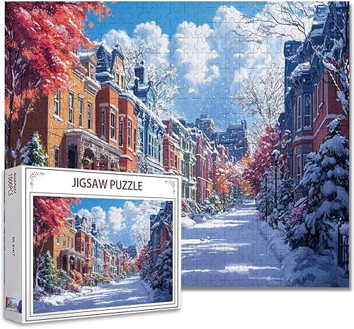 Puzzle 6000 Teile Kleine Stadt Klassische Puzzle Erwachsene Holzpuzzle EIN Herausforderndes RäTsel Trainieren Gehirn Denken Compact Box Mit Poster, Puzzlespiele Die Ganze Familie 105.5X179.5cm D-7 Puzzle 6000 Teile Kleine Stadt Klassische Puzzle Erwachsene Holzpuzzle EIN Herausforderndes RäTsel Trainieren Gehirn Denken Compact Box Mit Poster, Puzzlespiele Die Ganze Familie 105.5X179.5cm D-7 von Zhagynob