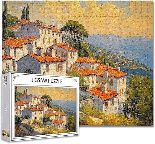 Puzzle 6000 Teile Landschaft Klassische Puzzle Erwachsene Holzpuzzle EIN Herausforderndes RäTsel Trainieren Gehirn Denken Compact Box Mit Poster, Puzzlespiele Die Ganze Familie 105.5X179.5cm I-6 von Zhagynob