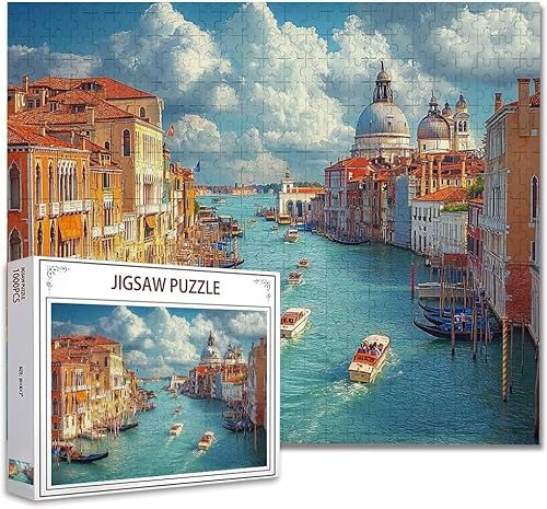 Puzzle 6000 Teile Landschaft Klassische Puzzle Erwachsene Holzpuzzle EIN Herausforderndes RäTsel Trainieren Gehirn Denken Compact Box Mit Poster, Puzzlespiele Die Ganze Familie 105.5X179.5cm Z-5 von Zhagynob