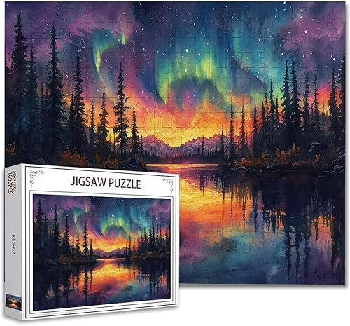 Puzzle 6000 Teile Nordlicht Klassische Puzzle Erwachsene Holzpuzzle EIN Herausforderndes RäTsel Trainieren Gehirn Denken Compact Box Mit Poster, Puzzlespiele Die Ganze Familie 105.5X179.5cm C-1 Puzzle 6000 Teile Nordlicht Klassische Puzzle Erwachsene Holzpuzzle EIN Herausforderndes RäTsel Trainieren Gehirn Denken Compact Box Mit Poster, Puzzlespiele Die Ganze Familie 105.5X179.5cm C-1 von Zhagynob