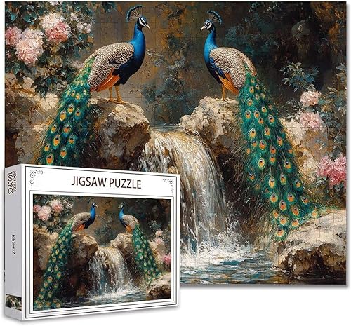 Puzzle 6000 Teile Pfau Klassische Puzzle Erwachsene Holzpuzzle Ein Herausforderndes RäTsel Denken Trainieren Gehirn Stimulieren Compact Box Mit Poster, Puzzlespiele Die Ganze Familie 105.5X179.5cm Y-1 Puzzle 6000 Teile Pfau Klassische Puzzle Erwachsene Holzpuzzle Ein Herausforderndes RäTsel Denken Trainieren Gehirn Stimulieren Compact Box Mit Poster, Puzzlespiele Die Ganze Familie 105.5X179.5cm Y-1 von Zhagynob