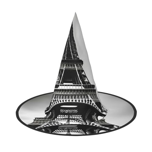 ZhanGM Schwarzer Paris Eiffelturm Halloween Hut - Erwachsene Kostüm Zubehör Party Maskerade Damen Cosplay Kleid Faltbare Dekorationen ZhanGM Schwarzer Paris Eiffelturm Halloween Hut - Erwachsene Kostüm Zubehör Party Maskerade Damen Cosplay Kleid Faltbare Dekorationen von ZhanGM