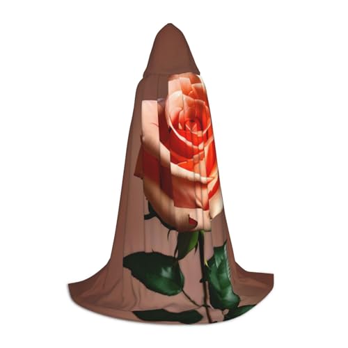Orange Rosa Rose Kapuzenumhang - Rollenspiel Kostüm Cosplay - Vielseitig Weihnachten Halloween Ostern Party Umhang Robe Orange Rosa Rose Kapuzenumhang - Rollenspiel Kostüm Cosplay - Vielseitig Weihnachten Halloween Ostern Party Umhang Robe von ZhanMg