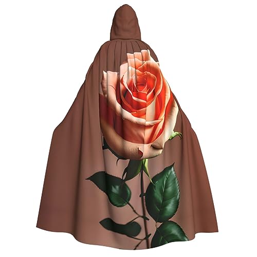 Orange Rosa Rose Kapuzenumhang für Erwachsene - Cosplay Weihnachten Umhang Robe für Halloween, Ostern, Karneval, Partys, Maskerade Orange Rosa Rose Kapuzenumhang für Erwachsene - Cosplay Weihnachten Umhang Robe für Halloween, Ostern, Karneval, Partys, Maskerade von ZhanMg
