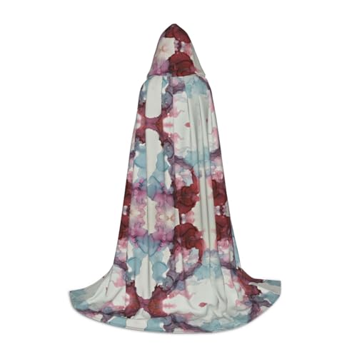 ZhanMg Abstrakter Marmor-Umhang mit Kapuze, ideal für Cosplay, Halloween, Ostern, bequemer Umhang Robe für Bühnenkostüme ZhanMg Abstrakter Marmor-Umhang mit Kapuze, ideal für Cosplay, Halloween, Ostern, bequemer Umhang Robe für Bühnenkostüme von ZhanMg
