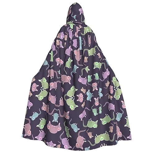 ZhanMg Animals-Cute Mouse Hooded Cloak for Adults - Cosplay Christmas Cape Robe for Halloween, Easter, Carnival, Parties, Masquerade ZhanMg Animals-Cute Mouse Hooded Cloak for Adults - Cosplay Christmas Cape Robe for Halloween, Easter, Carnival, Parties, Masquerade von ZhanMg