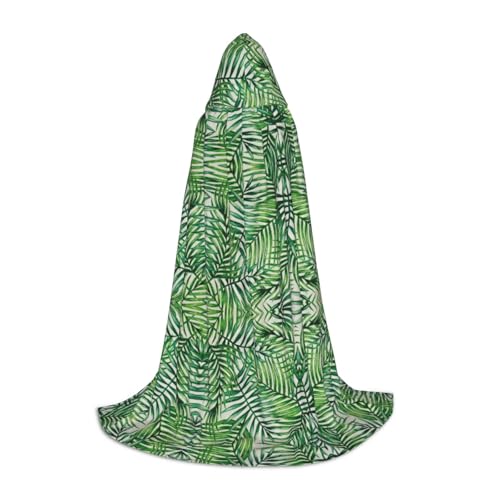 ZhanMg Bananenblatt grüner Kapuzenumhang - Ideal für Cosplay, Halloween, Ostern - Bequemer Umhang Robe für Bühnenkostüme ZhanMg Bananenblatt grüner Kapuzenumhang - Ideal für Cosplay, Halloween, Ostern - Bequemer Umhang Robe für Bühnenkostüme von ZhanMg