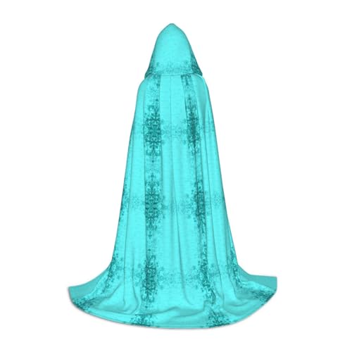 ZhanMg Blaugrüner Kapuzenumhang – ideal für Cosplay, Halloween, Ostern – bequemer Umhang Robe für Bühnenkostüme ZhanMg Blaugrüner Kapuzenumhang – ideal für Cosplay, Halloween, Ostern – bequemer Umhang Robe für Bühnenkostüme von ZhanMg