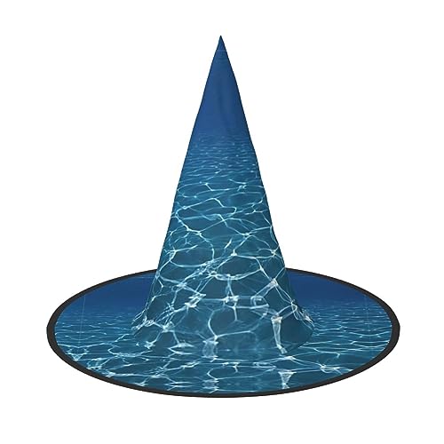 ZhanMg Blue Deep Ocean Halloween Party Hüte - Hexenhut Kostüm Zubehör Festliche Maskerade & Cosplay Verkleiden Faltbar ZhanMg Blue Deep Ocean Halloween Party Hüte - Hexenhut Kostüm Zubehör Festliche Maskerade & Cosplay Verkleiden Faltbar von ZhanMg