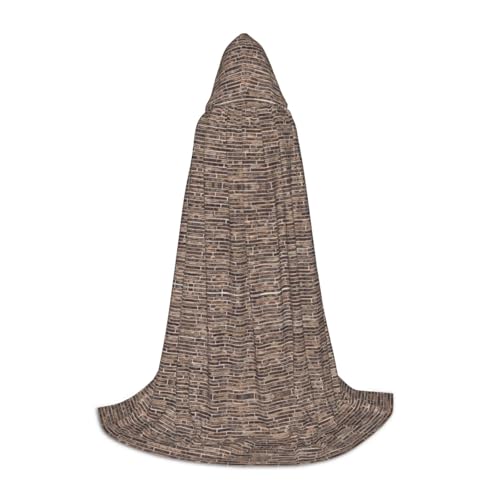 ZhanMg Brick Wall Hooded Cloak - Rollenspiel Kostüm Cosplay - Vielseitig Weihnachten Halloween Ostern Party Umhang Robe ZhanMg Brick Wall Hooded Cloak - Rollenspiel Kostüm Cosplay - Vielseitig Weihnachten Halloween Ostern Party Umhang Robe von ZhanMg