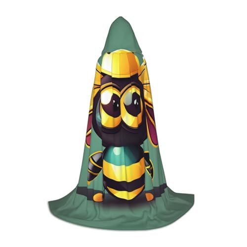 ZhanMg Cartoon Bee Kapuzenumhang - Ideal für Cosplay, Halloween, Ostern - Bequemer Umhang Robe für Bühnenkostüme ZhanMg Cartoon Bee Kapuzenumhang - Ideal für Cosplay, Halloween, Ostern - Bequemer Umhang Robe für Bühnenkostüme von ZhanMg