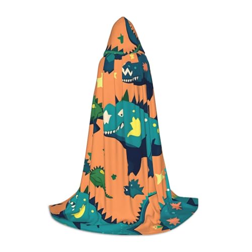 ZhanMg Dinosaurier Kapuzenumhang - Ideal für Cosplay, Halloween, Ostern - Bequemer Umhang Robe für Bühnenkostüme ZhanMg Dinosaurier Kapuzenumhang - Ideal für Cosplay, Halloween, Ostern - Bequemer Umhang Robe für Bühnenkostüme von ZhanMg