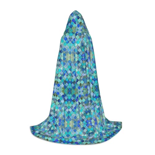 ZhanMg Kapuzenumhang mit Steinmuster, ideal für Cosplay, Halloween, Ostern, bequemer Umhang Robe für Bühnenkostüme ZhanMg Kapuzenumhang mit Steinmuster, ideal für Cosplay, Halloween, Ostern, bequemer Umhang Robe für Bühnenkostüme von ZhanMg
