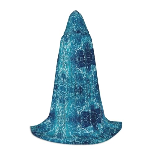 ZhanMg Kapuzenumhang mit tropischem Ozean, ideal für Cosplay, Halloween, Ostern, bequemer Umhang für Bühnenkostüme ZhanMg Kapuzenumhang mit tropischem Ozean, ideal für Cosplay, Halloween, Ostern, bequemer Umhang für Bühnenkostüme von ZhanMg
