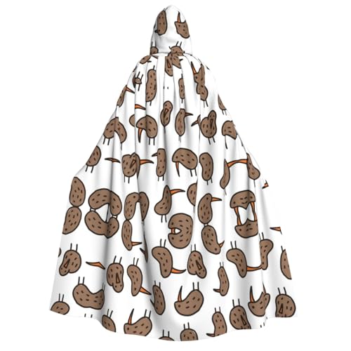 ZhanMg Kiwi Birds Cute Hooded Cloak for Adults - Cosplay Christmas Cape Robe for Halloween, Easter, Carnival, Parties, Maskerade ZhanMg Kiwi Birds Cute Hooded Cloak for Adults - Cosplay Christmas Cape Robe for Halloween, Easter, Carnival, Parties, Maskerade von ZhanMg