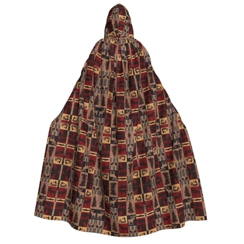 ZhanMg Lodge Bär Hirsch Fisch Kapuzenumhang für Erwachsene - Cosplay Weihnachten Umhang Robe für Halloween, Ostern, Karneval, Partys, Maskerade ZhanMg Lodge Bär Hirsch Fisch Kapuzenumhang für Erwachsene - Cosplay Weihnachten Umhang Robe für Halloween, Ostern, Karneval, Partys, Maskerade von ZhanMg