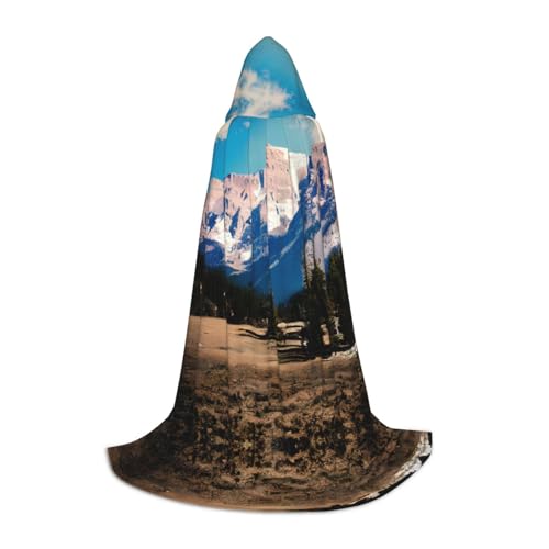 ZhanMg Rocky Mountains Kapuzenumhang - Ideal für Cosplay, Halloween, Ostern - Bequemer Umhang Robe für Bühnenkostüme ZhanMg Rocky Mountains Kapuzenumhang - Ideal für Cosplay, Halloween, Ostern - Bequemer Umhang Robe für Bühnenkostüme von ZhanMg