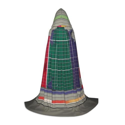 ZhanMg Schulmathematik-Umhang mit Kapuze, ideal für Cosplay, Halloween, Ostern, bequemer Umhang für Bühnenkostüme ZhanMg Schulmathematik-Umhang mit Kapuze, ideal für Cosplay, Halloween, Ostern, bequemer Umhang für Bühnenkostüme von ZhanMg