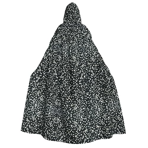 ZhanMg Schwarzer und weißer Leoparden-Kapuzenumhang für Erwachsene - Cosplay Weihnachten Umhang Robe für Halloween, Ostern, Karneval, Partys, Maskerade ZhanMg Schwarzer und weißer Leoparden-Kapuzenumhang für Erwachsene - Cosplay Weihnachten Umhang Robe für Halloween, Ostern, Karneval, Partys, Maskerade von ZhanMg