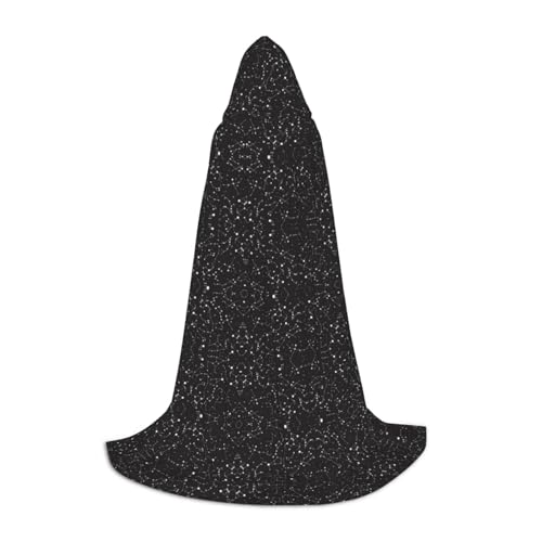 ZhanMg Sternenhimmel-Umhang mit Kapuze, ideal für Cosplay, Halloween, Ostern, bequemer Umhang für Bühnenkostüme ZhanMg Sternenhimmel-Umhang mit Kapuze, ideal für Cosplay, Halloween, Ostern, bequemer Umhang für Bühnenkostüme von ZhanMg