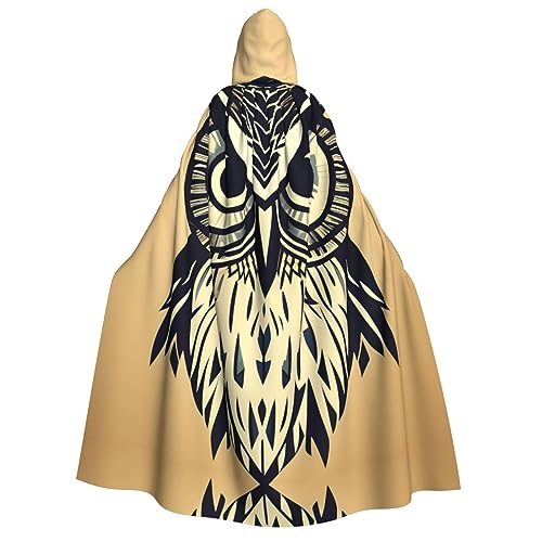 ZhanMg Süße Eule Kapuzenumhang für Erwachsene - Cosplay Weihnachten Umhang Robe für Halloween, Ostern, Karneval, Partys, Maskerade ZhanMg Süße Eule Kapuzenumhang für Erwachsene - Cosplay Weihnachten Umhang Robe für Halloween, Ostern, Karneval, Partys, Maskerade von ZhanMg