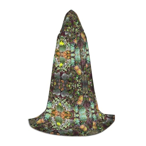 ZhanMg Sukkulenten Kapuzenumhang - Ideal für Cosplay, Halloween, Ostern - Bequemer Umhang Robe für Bühnenkostüme ZhanMg Sukkulenten Kapuzenumhang - Ideal für Cosplay, Halloween, Ostern - Bequemer Umhang Robe für Bühnenkostüme von ZhanMg