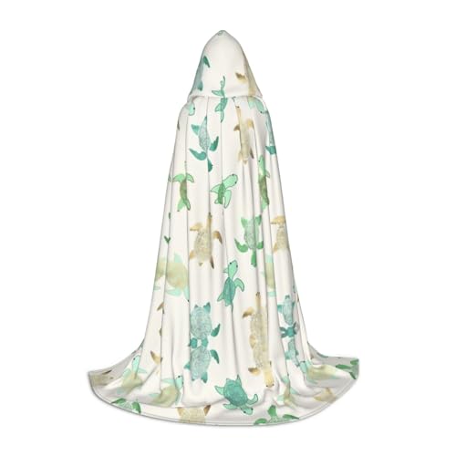 ZhanMg Turtle write Kapuzenumhang - Ideal für Cosplay, Halloween, Ostern - Bequemer Umhang Robe für Bühnenkostüme ZhanMg Turtle write Kapuzenumhang - Ideal für Cosplay, Halloween, Ostern - Bequemer Umhang Robe für Bühnenkostüme von ZhanMg