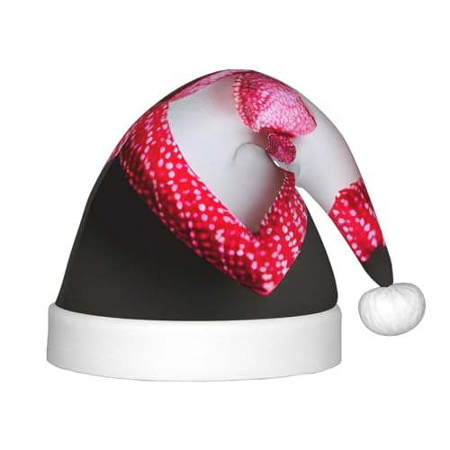 ZhanMg Valentinstag Liebe Herz Santa Weihnachtsmütze - Xmas und Neujahr Party Kopfschmuck Perfekt für Halloween, Festival, jährliche Rituale von ZhanMg