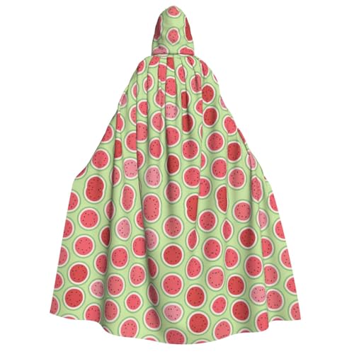 ZhanMg Wassermelonen-grüner Kapuzenumhang für Erwachsene - Cosplay Weihnachten Umhang Robe für Halloween, Ostern, Karneval, Partys, Maskerade ZhanMg Wassermelonen-grüner Kapuzenumhang für Erwachsene - Cosplay Weihnachten Umhang Robe für Halloween, Ostern, Karneval, Partys, Maskerade von ZhanMg