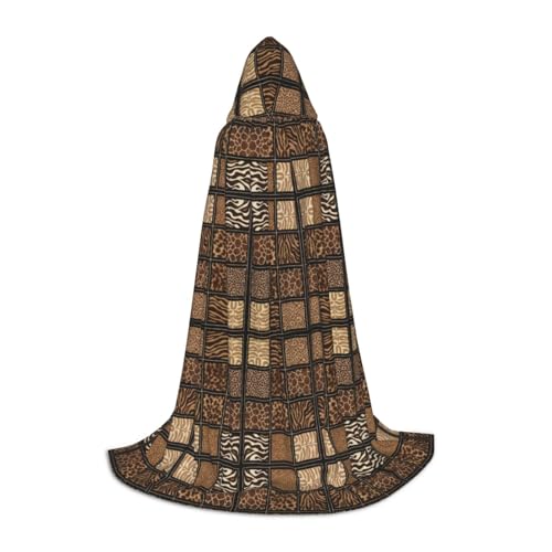 ZhanMg Wild Zoo Kapuzenumhang - Ideal für Cosplay, Halloween, Ostern - Bequemer Umhang Robe für Bühnenkostüme ZhanMg Wild Zoo Kapuzenumhang - Ideal für Cosplay, Halloween, Ostern - Bequemer Umhang Robe für Bühnenkostüme von ZhanMg