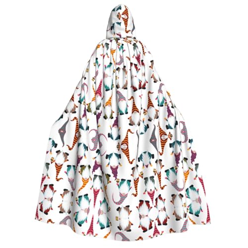 ZhanMg Xmas Funny Gnomes Hooded Cloak for Adults - Cosplay Christmas Cape Robe for Halloween, Easter, Carnival, Parties, Masquerade ZhanMg Xmas Funny Gnomes Hooded Cloak for Adults - Cosplay Christmas Cape Robe for Halloween, Easter, Carnival, Parties, Masquerade von ZhanMg
