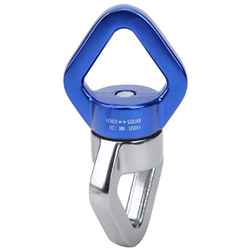 Zhangpu Klettersicherheitsschutzdrehgerät Schwung 360 ° Rotatoren Hanging Accessoire für Yoga (Blaugrau) von Zhangpu