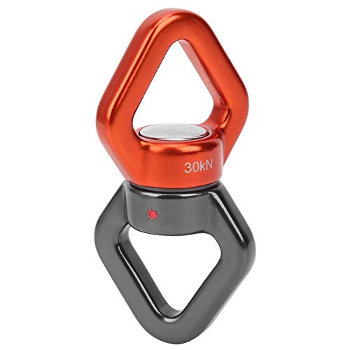 Zhangpu Klettersicherheitsschutzdrehgerät Schwung 360 ° Rotatoren Hanging Accessoire für Yoga (Grauorange) von Zhangpu
