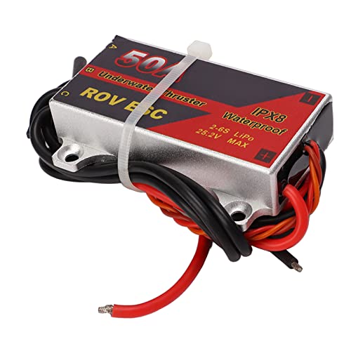 Zhangpu RC Bürstenloser ESC, 50A Versiegeltes PWM -Signal Unterwasser -Triebwerk ESC für Inneren Rotationsmotor Zhangpu RC Bürstenloser ESC, 50A Versiegeltes PWM -Signal Unterwasser -Triebwerk ESC für Inneren Rotationsmotor von Zhangpu