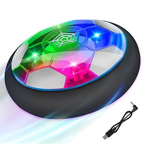 Zhcuves Air Power Fußball Spielzeug- Geburtstag Weihnachten Nikolaus Geschenke für Kinder Jungen Mädchen, Hover Fussball LED Indoor Schwebender Football Spiel Wiederaufladbar Soccer Ball Kinderspiel Zhcuves Air Power Fußball Spielzeug- Geburtstag Weihnachten Nikolaus Geschenke für Kinder Jungen Mädchen, Hover Fussball LED Indoor Schwebender Football Spiel Wiederaufladbar Soccer Ball Kinderspiel von Zhcuves