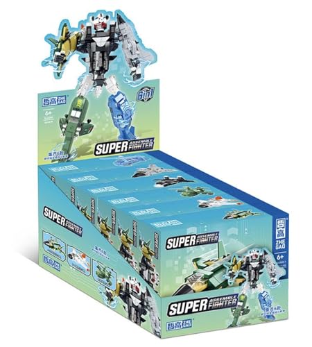 Zhe Gao QJ6000 Flugzeug Transformer Sammelpackung Klemmbausteine Spielzeug Bausatz-NEU-OVP von Zhe Gao
