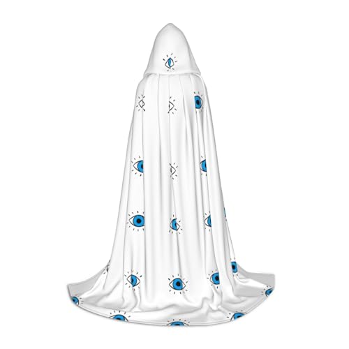 Zhengjia Halloween Kapuzenumhang Hexe Cosplay Zubehör Erwachsene/Kinder Kostüm für Maskerade, Halloween, Familienfeier von Zhengjia