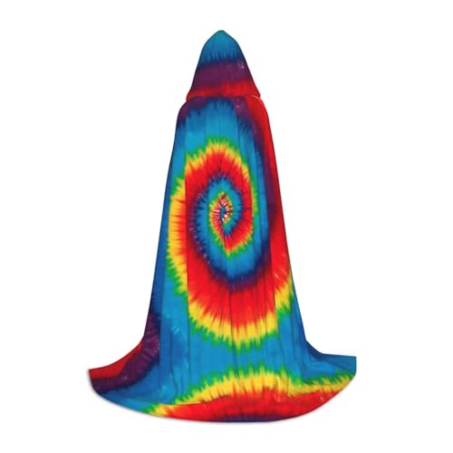 Zhengjia Halloween-Kapuzenumhang mit Batikmuster, Hexe, Cosplay-Zubehör, Erwachsenen-/Kinder-Kostüm, für Maskerade, Halloween, Familienfeier Zhengjia Halloween-Kapuzenumhang mit Batikmuster, Hexe, Cosplay-Zubehör, Erwachsenen-/Kinder-Kostüm, für Maskerade, Halloween, Familienfeier von Zhengjia