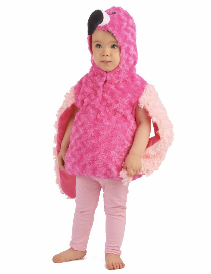 Flamingo-Kleinkinderkostüm pink-rosa von KARNEVAL-MEGASTORE